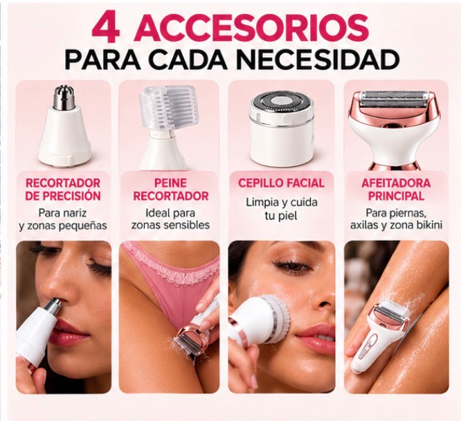 Depiladora femenina 4 en 1 - imagen 3